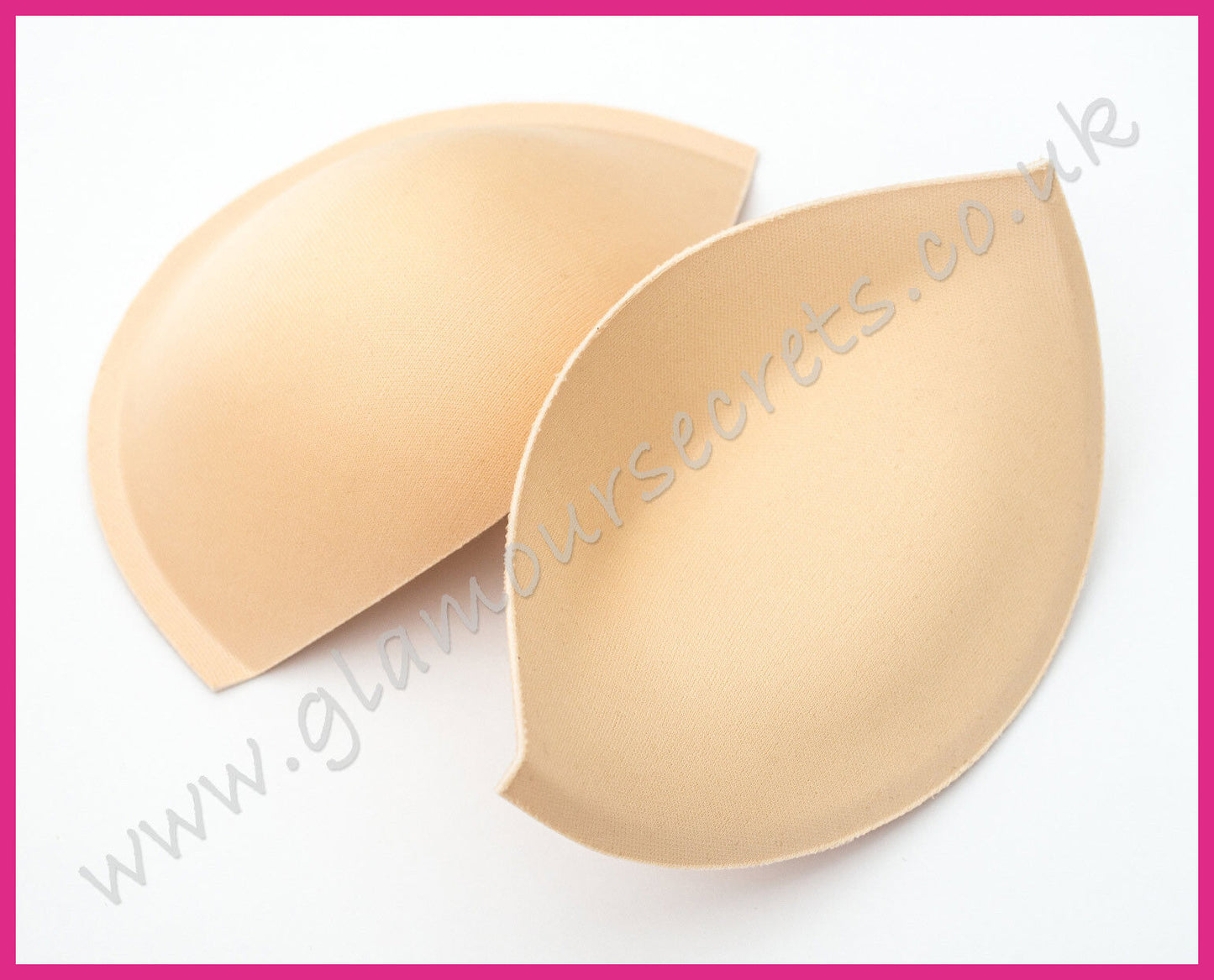 Gel-Filled 'Push Up' Sew in Bra Cups - Nude