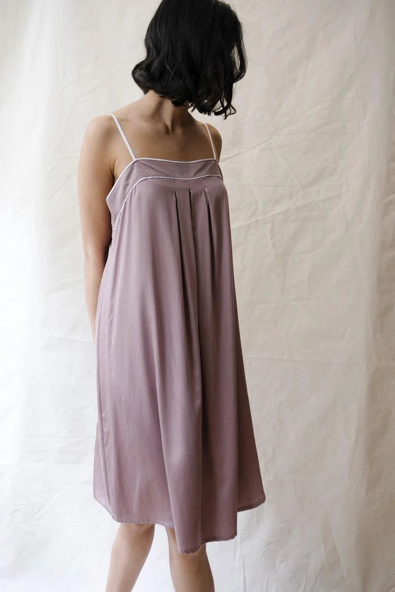 Fable & Eve London - Luxury Chemise - Mocha