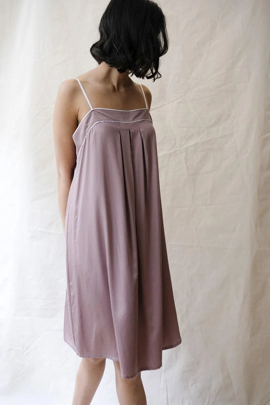 Fable & Eve London - Luxury Chemise - Mocha