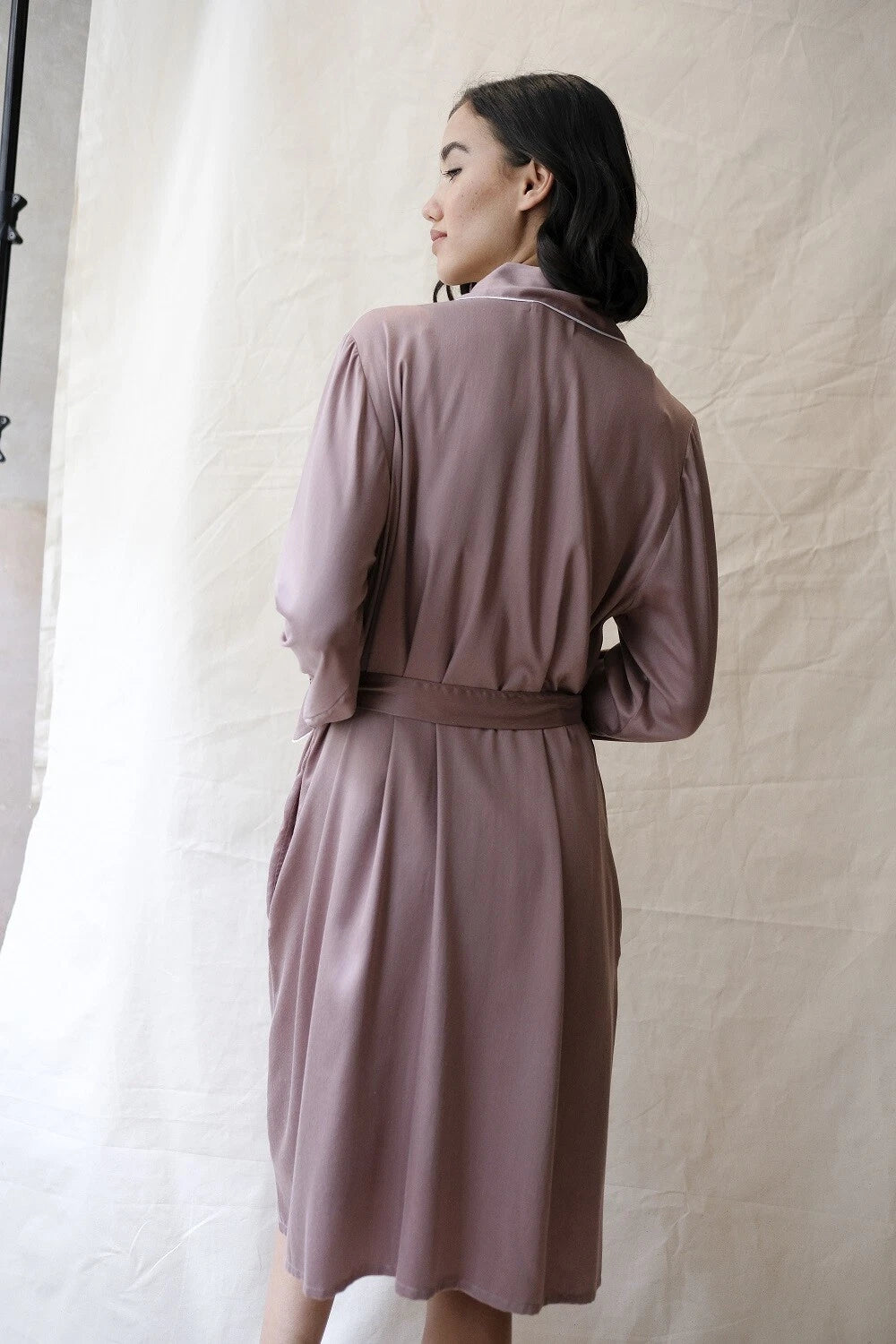 Fable & Eve London - Luxury Robe - Mocha