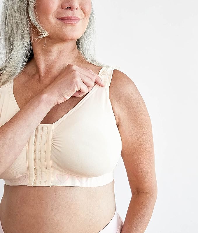 Cancer Research UK Post Surgery Comfort Bra - White, Black, Blush or Hot Pink